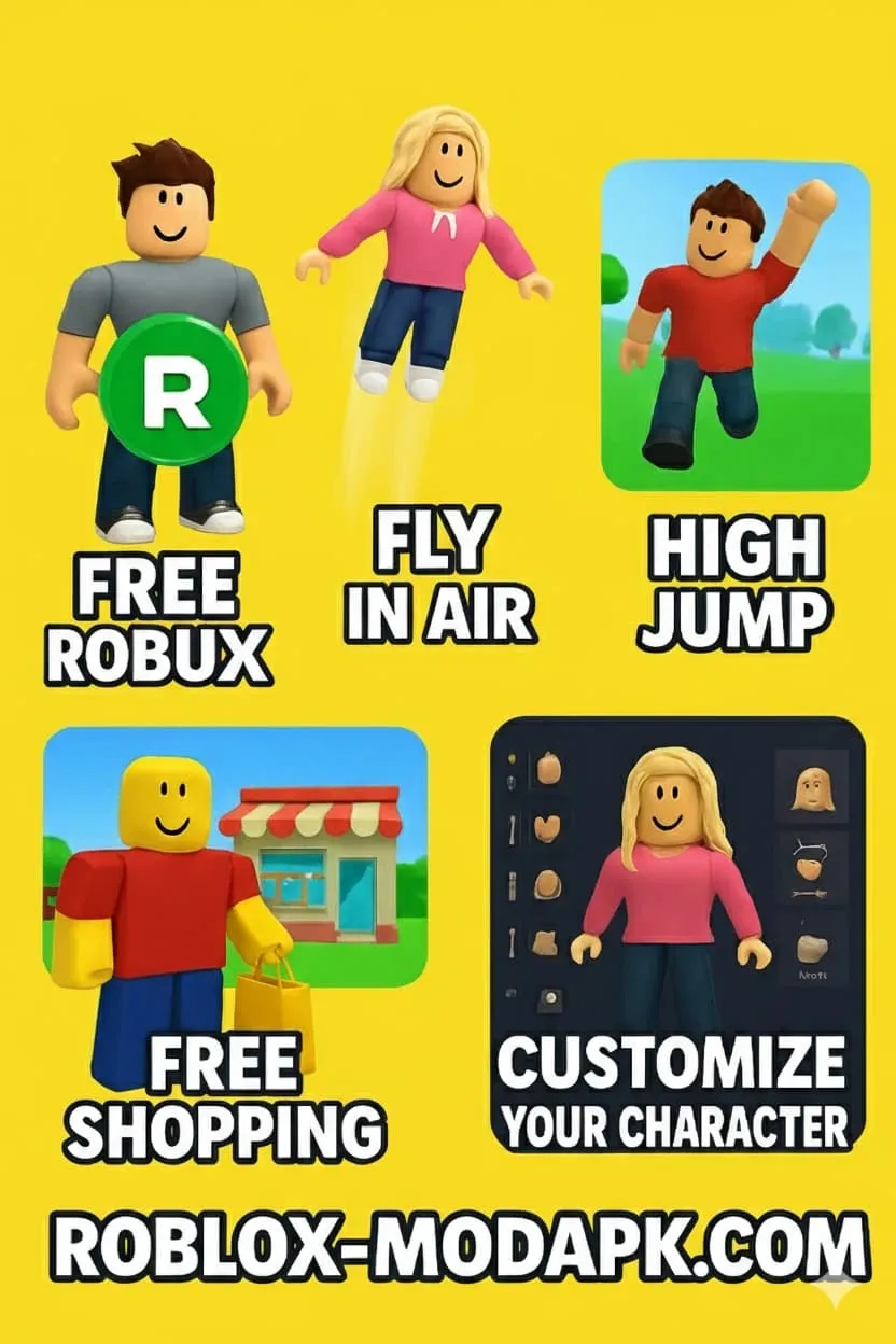 Roblox Mod APK with mod features