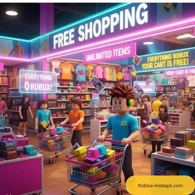 Roblox Mod APK free shopping feature