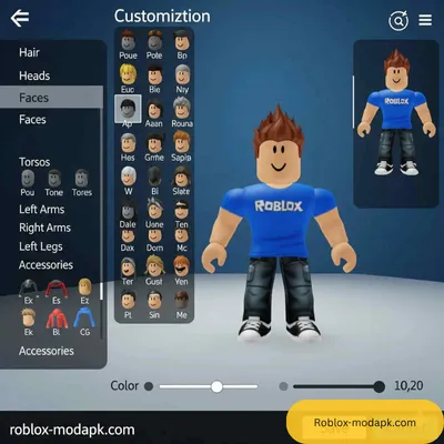Roblox Mod APK avatar customization
