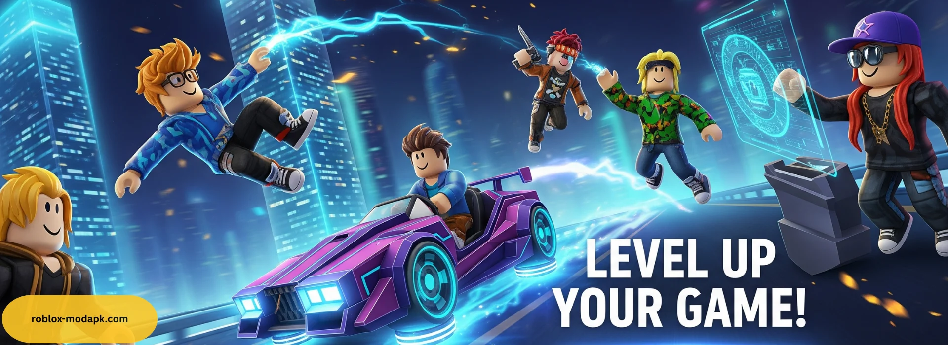 Roblox Mod APK adventures gameplay scene