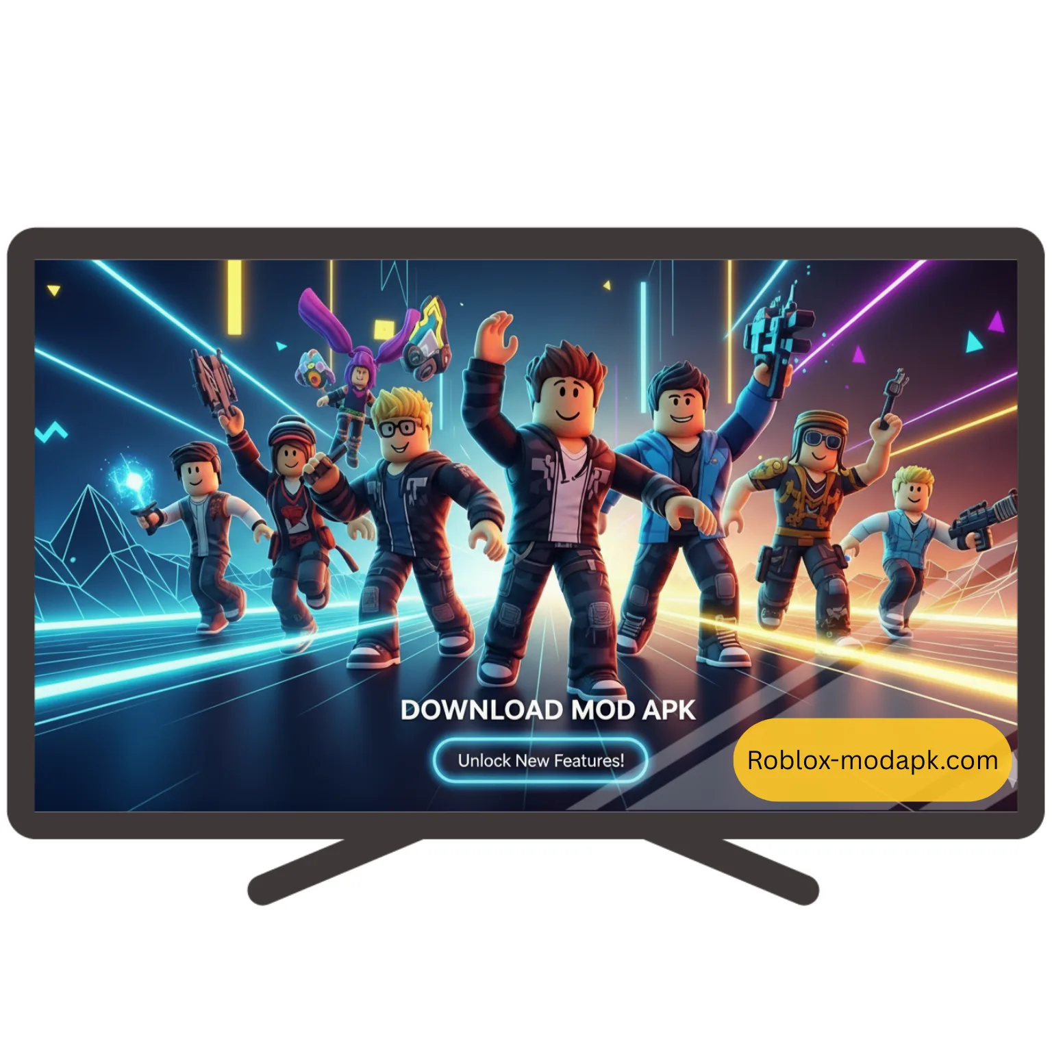 Download Roblox Mod APK for PC and play with extra unlocked features