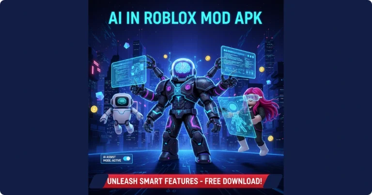 AI in Roblox Mod APK 2025 with it's smart gameplay and advanced features