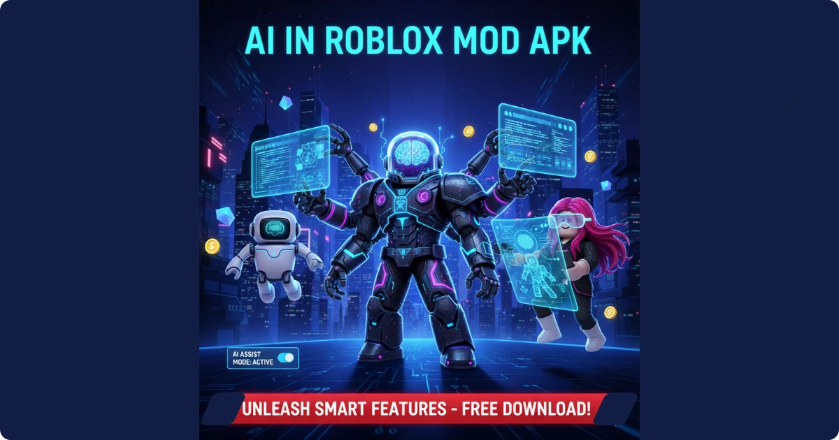 AI in Roblox Mod APK 2025 with it's smart gameplay and advanced features