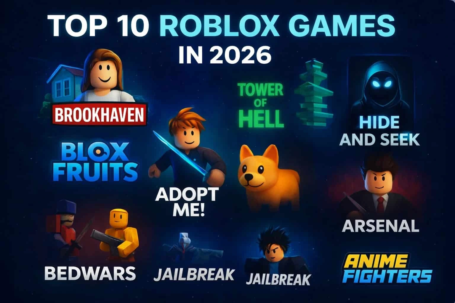 Top Roblox Games in 2026